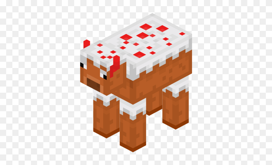 Minecraft Clipart Minecraft Cake - Minecraft Cake Cow - Png Download