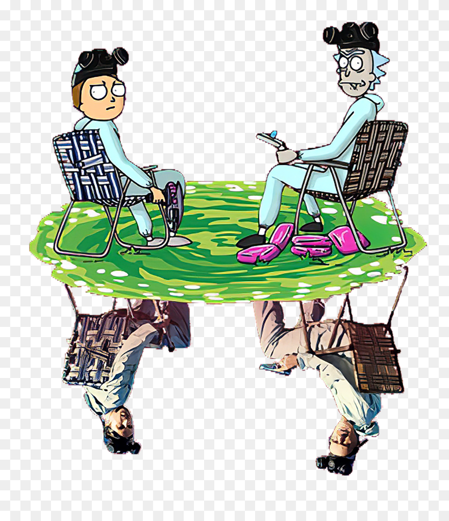 Rick And Morty Breaking Bad T Shirt Clipart