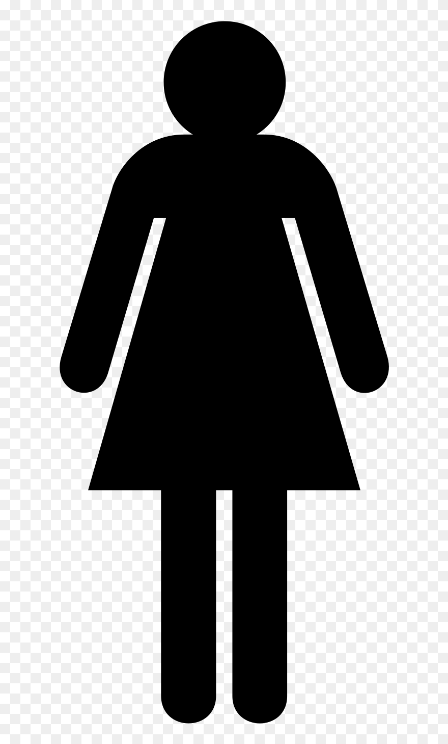 Men And Women Outline Clipart