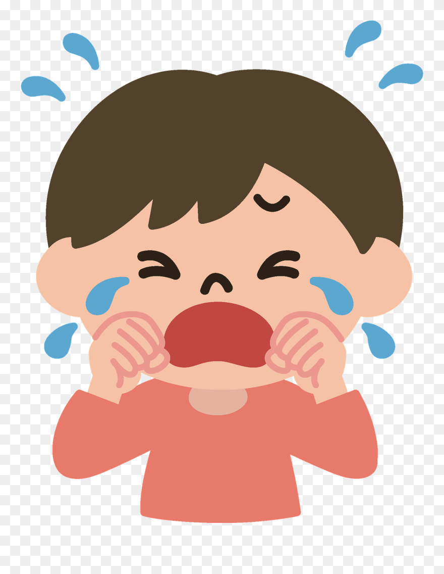 Crying Clipart - Png Download