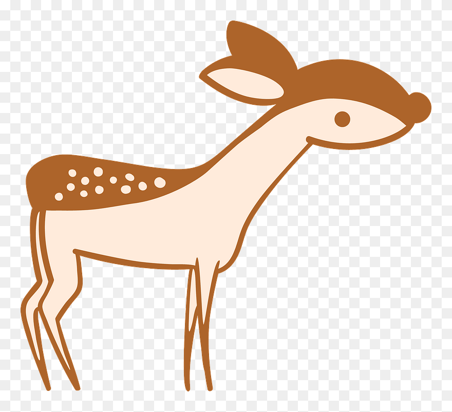 Little Deer Clipart - Png Download