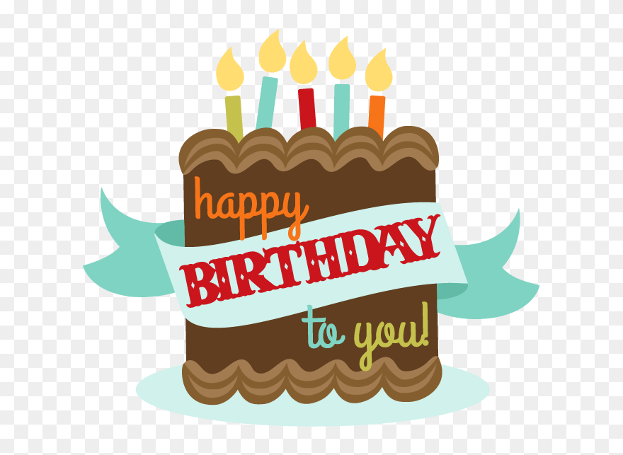 Happy Birthday To You Clipart - Png Download