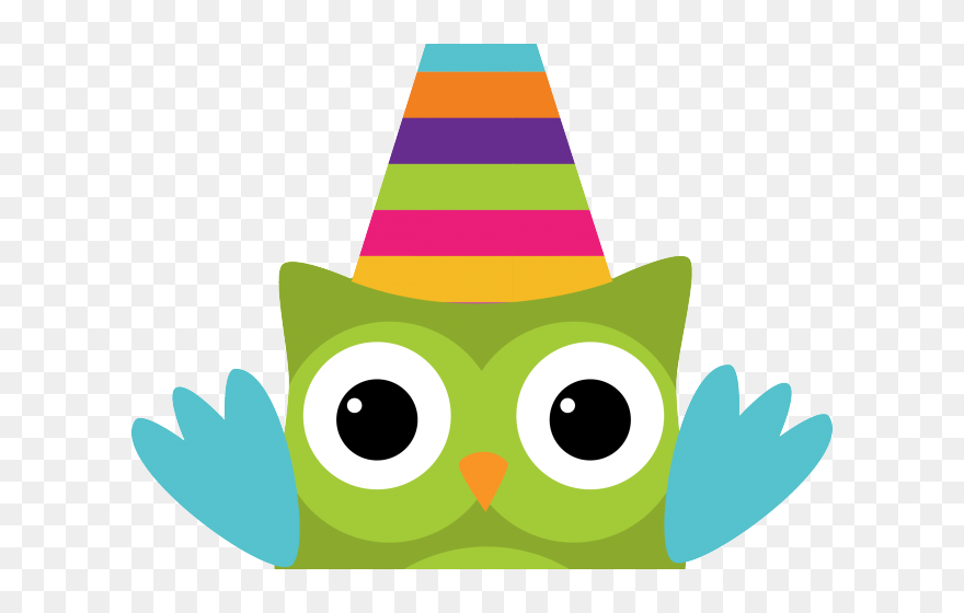 Transparent Candles Clipart - Birthday Owl Clipart - Png Download
