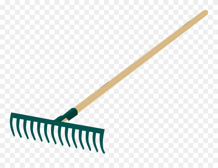 Rake Garden Tool Clipart - Rake Png Transparent Png