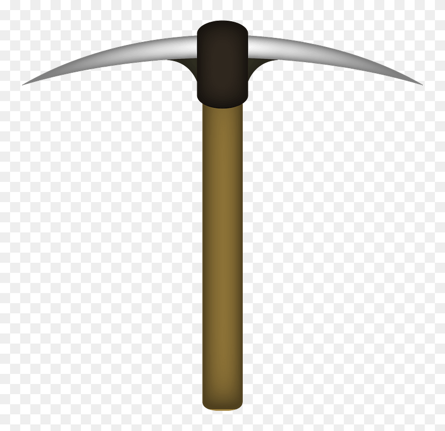 Pickaxe Hand Tool Clipart - Stonemason's Hammer - Png Download