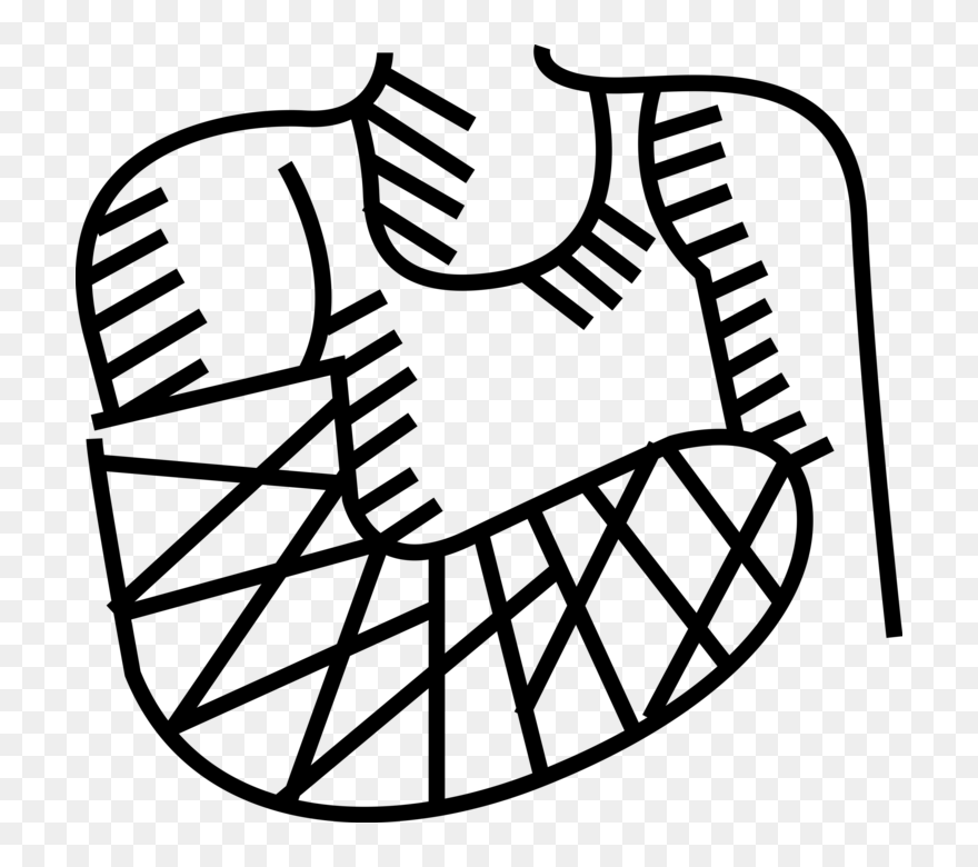 Broken Arm In Plaster Cast - Drawing Of A Broken Arm Clipart