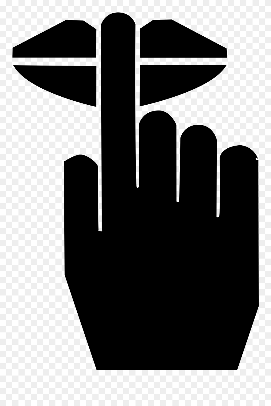 Quiet Pictogram Clipart