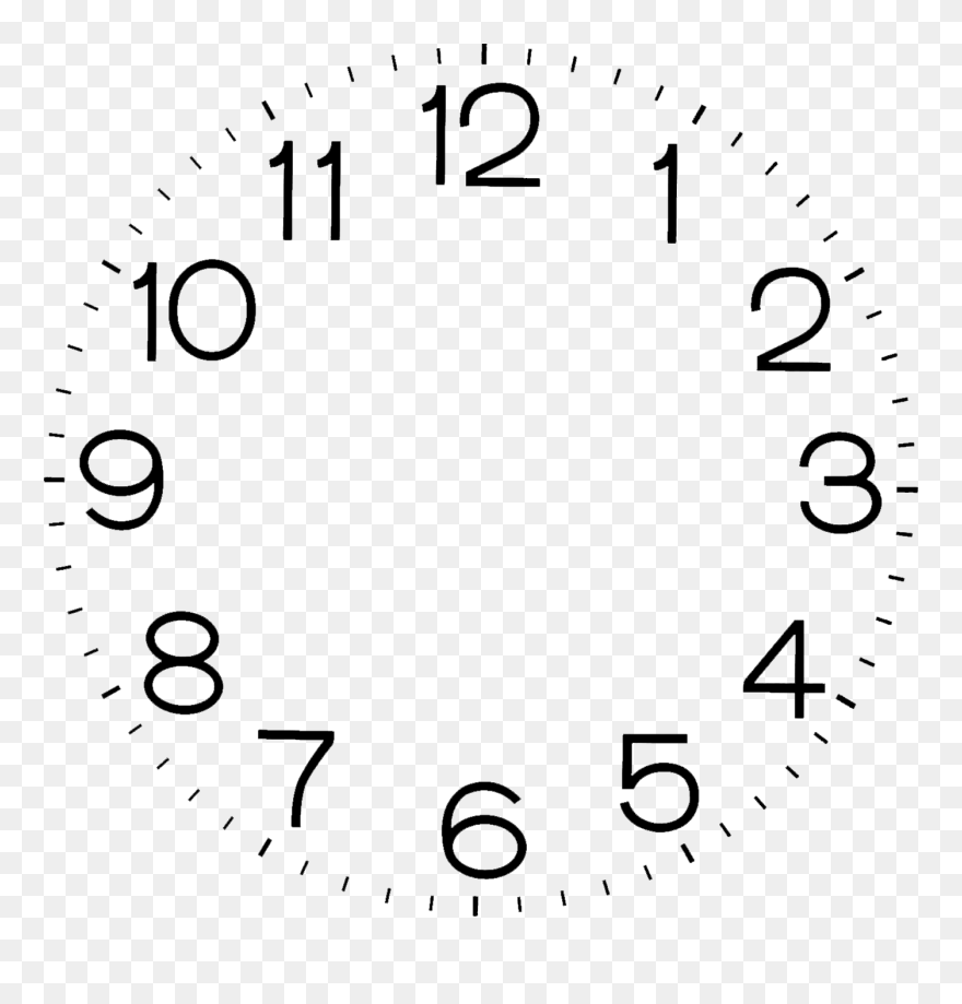 Clock Face Clipart