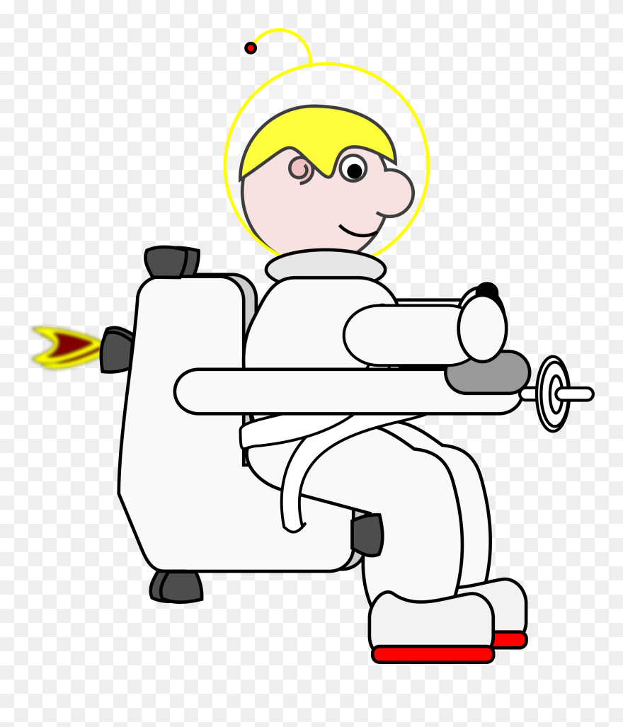 Jet Pack Jack With Thrusters On Clip Arts - Clip Art - Png Download