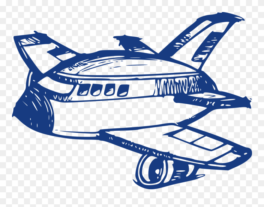 Line Art,area,artwork - Airplane Ww2 Sketch Clip Art - Png Download