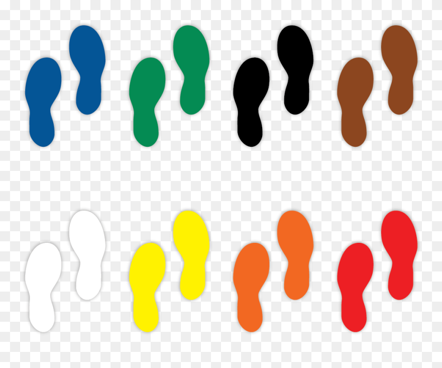 Markers Clipart Yellow Marker - Feet Markers Clipart - Png Download