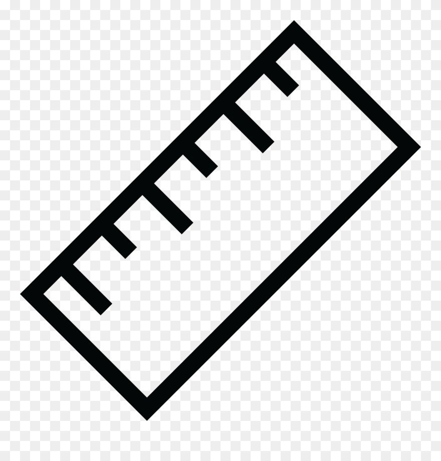 Trade Support Icons - Clipart Ruler Transparent Background - Png Download