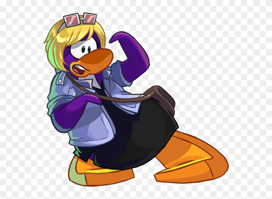 Transparent Bird Bird Flightless Bird Penguin Clipart - Club Penguin Rewritten Mascot - Png Download