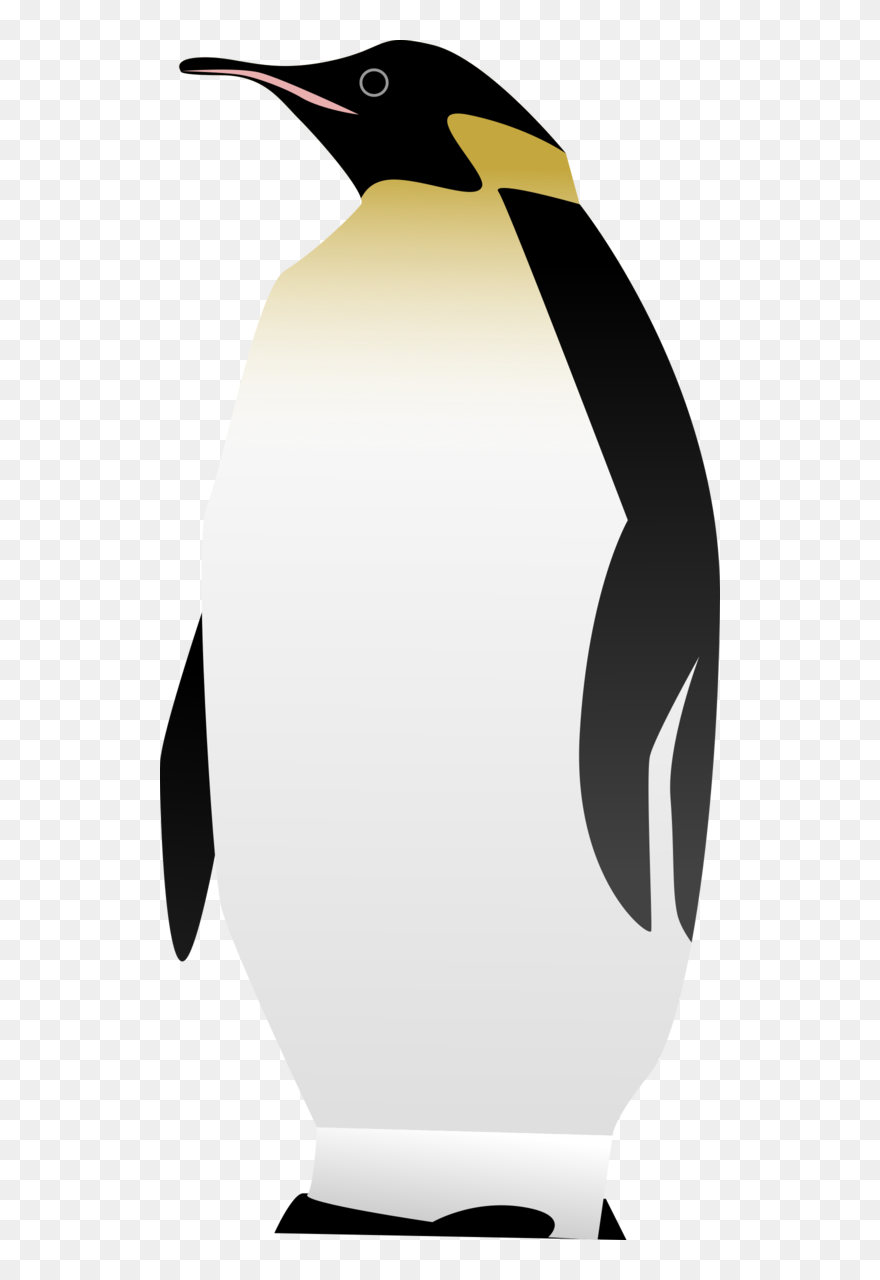 Transparent Bird Bird Penguin Flightless Bird Clipart - Crescent - Png Download