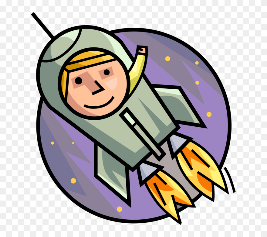 Transparent Kid Astronaut Clipart - Astronautin Clipart - Png Download