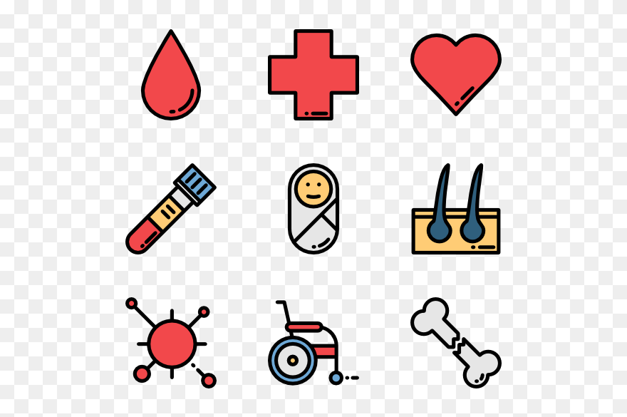 Computer Icons Human Body Clip Art - Medical Elements Png Transparent Png