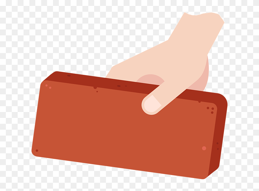 Single Clipart Red Brick , Png Download - Museu De Fogueres Transparent Png