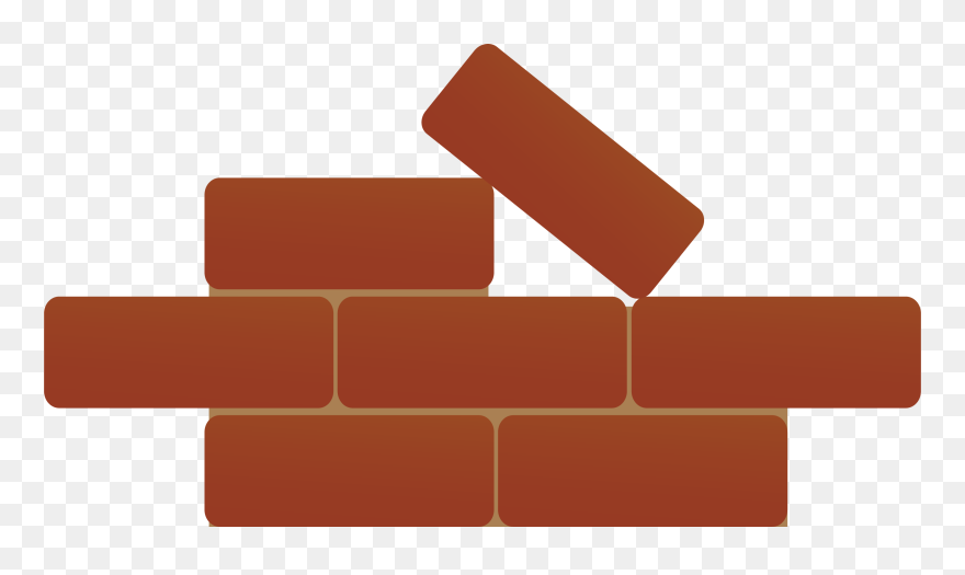 Brick Wall Png Vector Element - Bricks Vector Png Clipart
