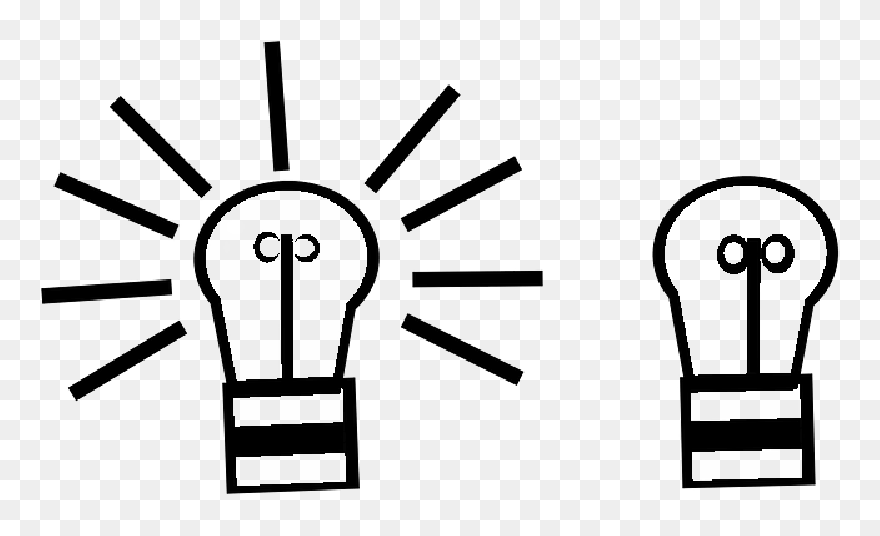 Light, Bulb, Electric Bulb, Electricity, Energy - Drawing Light Switches Clipart