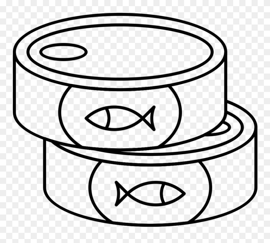 Did You Know You Can Reduce Your Taxes By Making A - Canned Food Clipart Black And White - Png Download