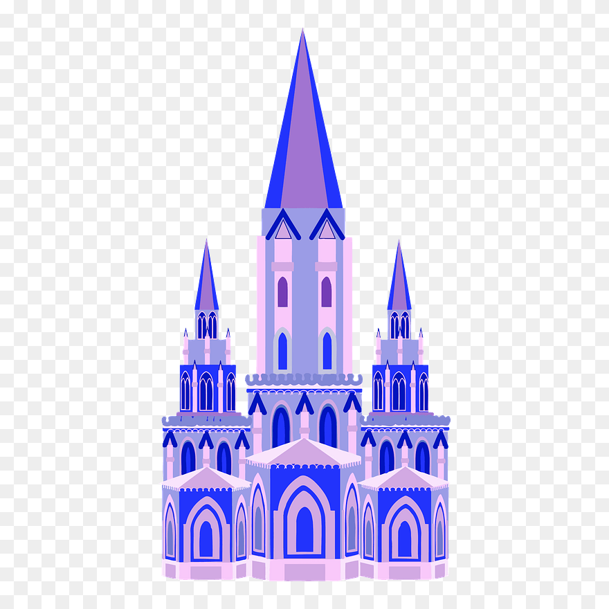 Fairytale Castle4 Clipart - Fairy Tale Castle Clip Art - Png Download