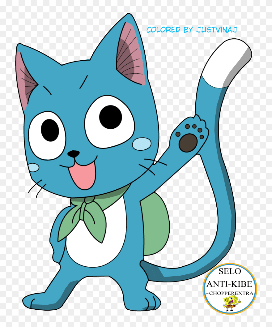Happy Fairy Tail Transparent Clipart Free Download - Happy Fairy Tail Pixel Art - Png Download
