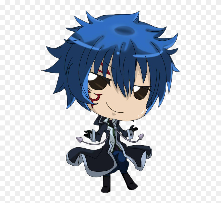 Chibi Clipart Fairy Tail - Fairy Tail Jellal Chibi Png Transparent Png
