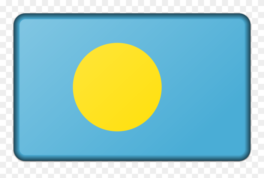 Flag Of Palau Clip Arts - Flag - Png Download