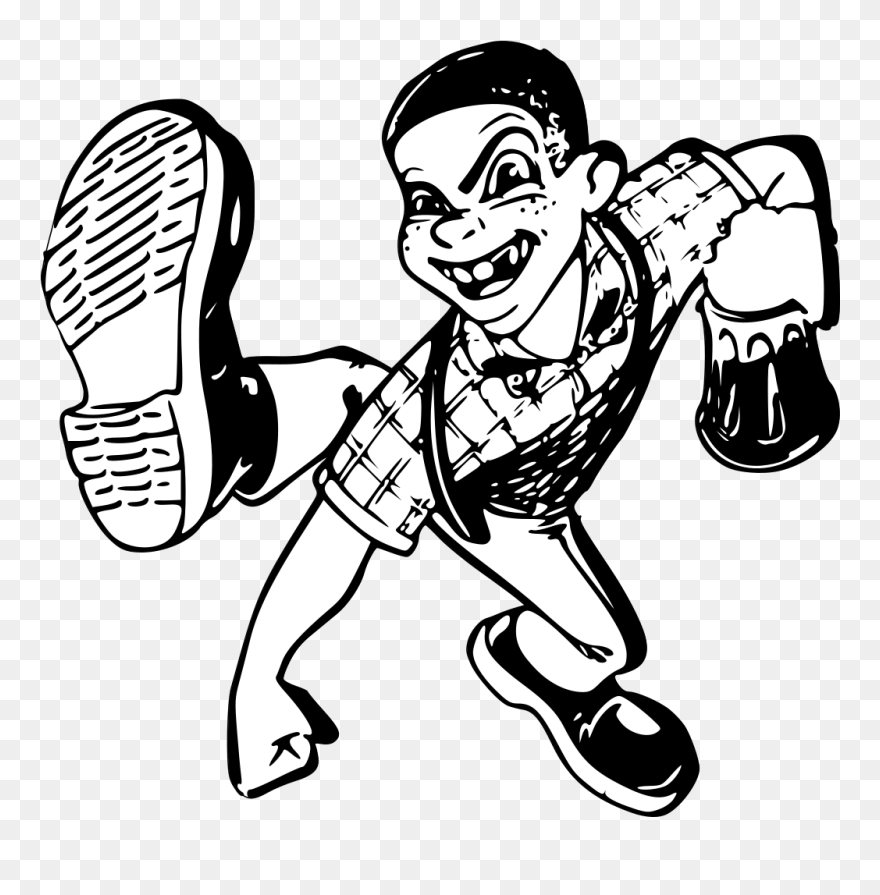 Dancing Skinhead Svg Clip Arts - Dancing Skinhead - Png Download