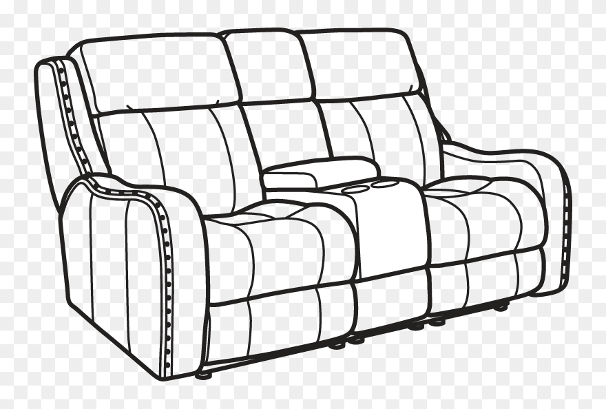 Collection Of Free Couch Drawing Love Seat Download - Couch Clipart