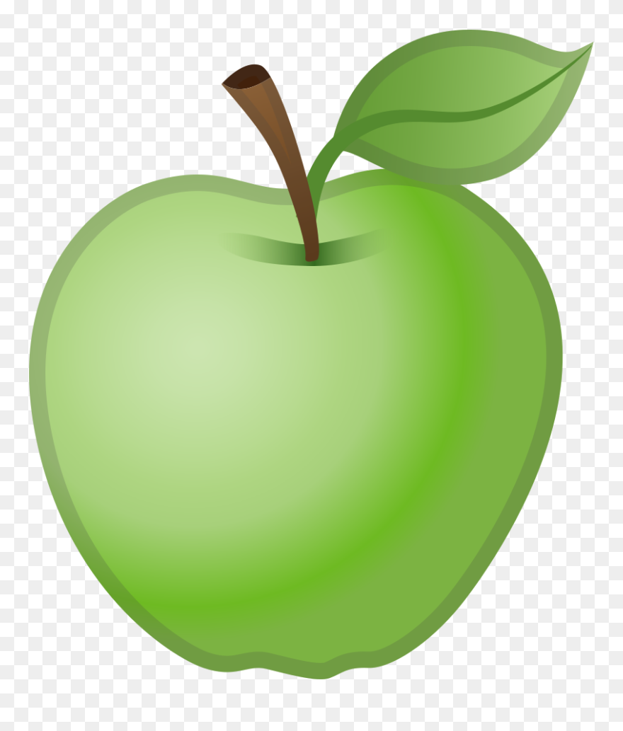 Apple Clipart Icon Picture Royalty Free Library Green - Green Apple Icon Png Transparent Png