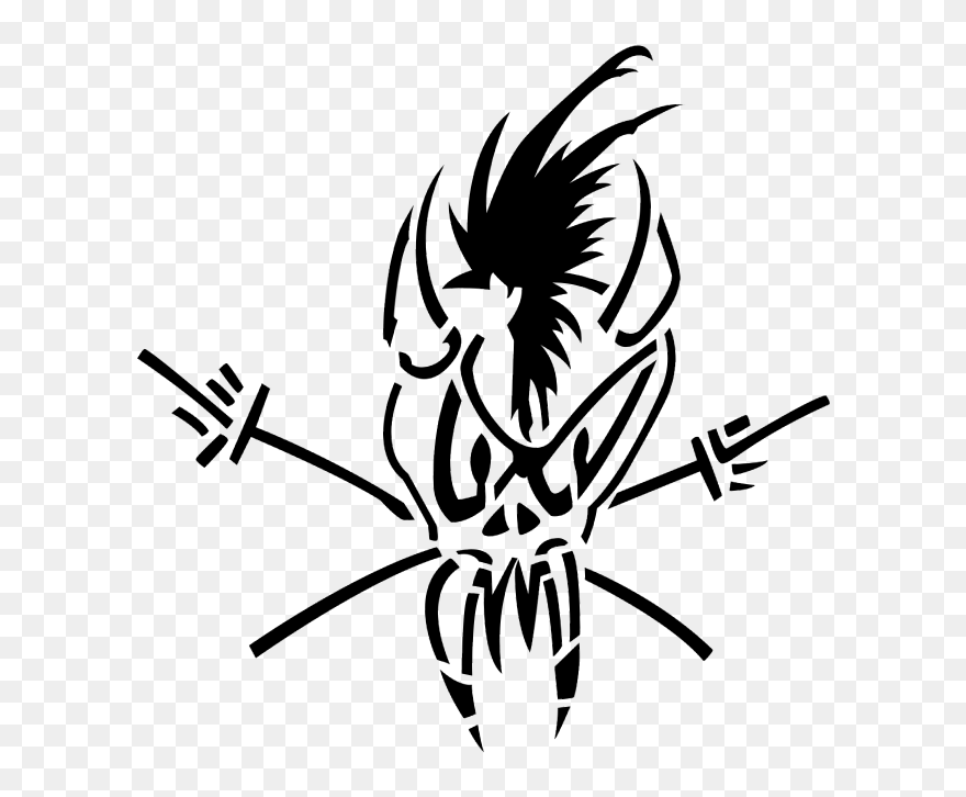 Metallica Drawing Clipart Transparent Library - Metallica Scary Guy Tattoo - Png Download