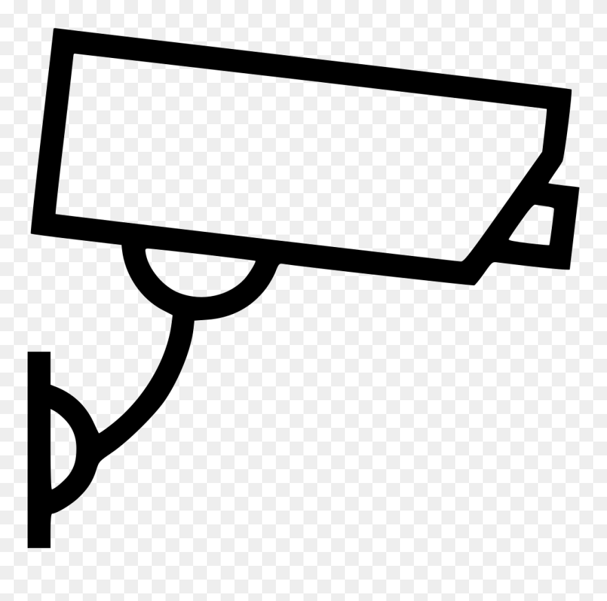 Cctv Clipart Box Camera - Cctv Camera Clipart White Png Transparent Png