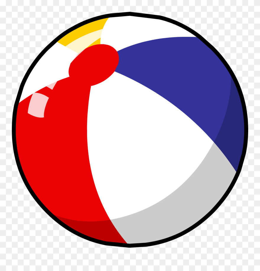 Beachball Clipart Beach Gear - Beach Ball Png File Transparent Png