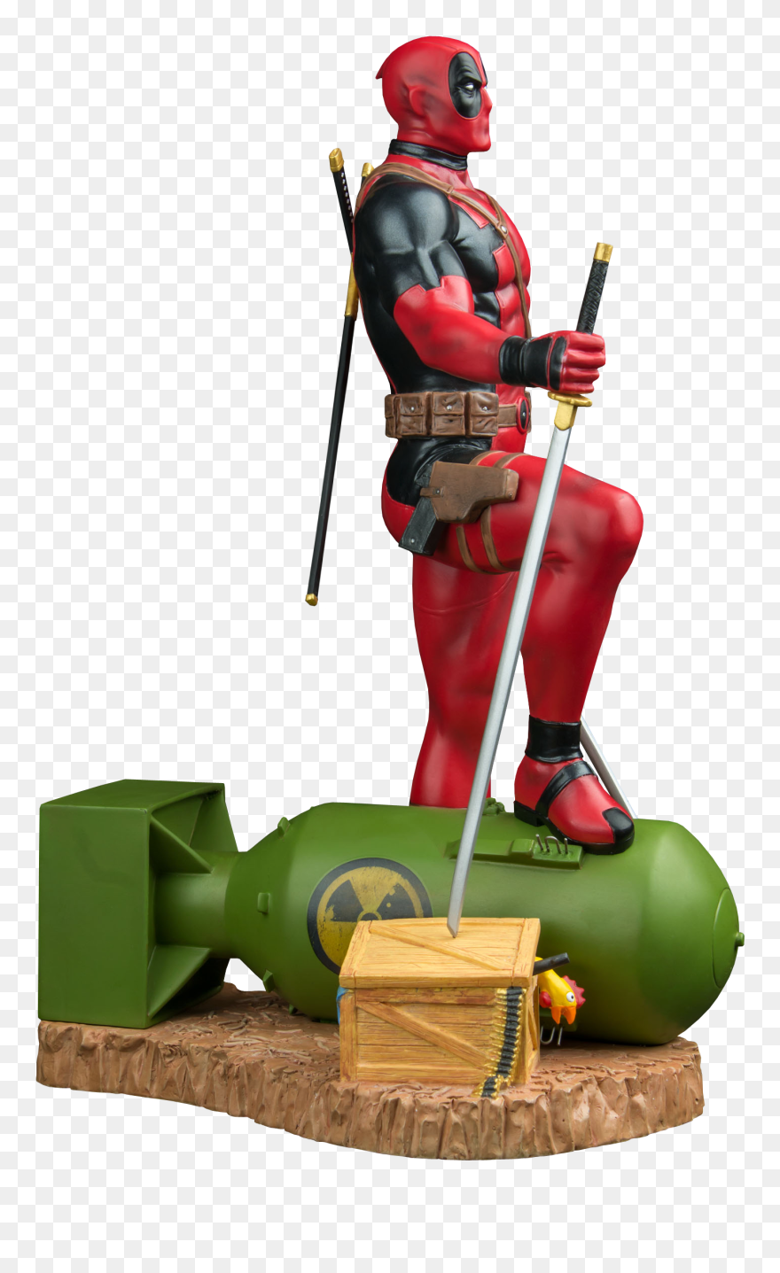 Transparent Atom Bomb Png - Deadpool Bomb Clipart