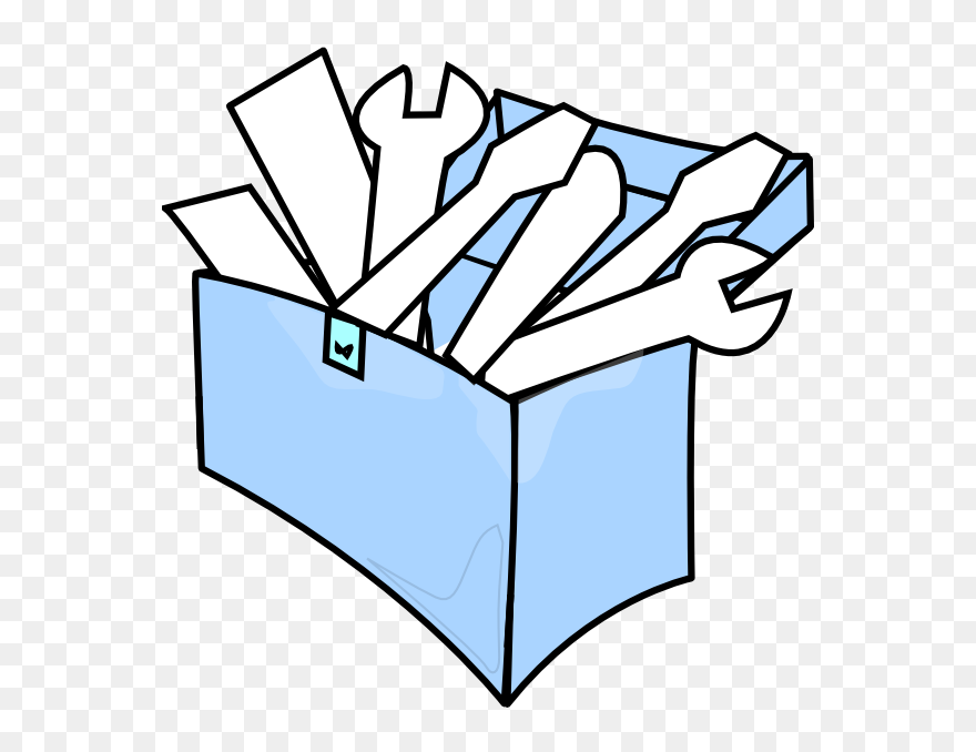 Open Tool Box Clipart - Png Download