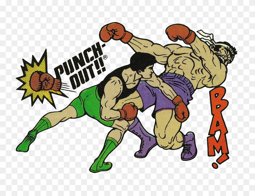 Little Mac, Beating Piston Honda From Punch Out [the - Piston Hondo Clipart