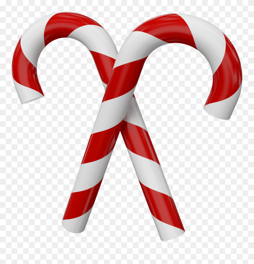 Transparent Tunnel Clipart - Christmas Candy Canes Transparent - Png Download
