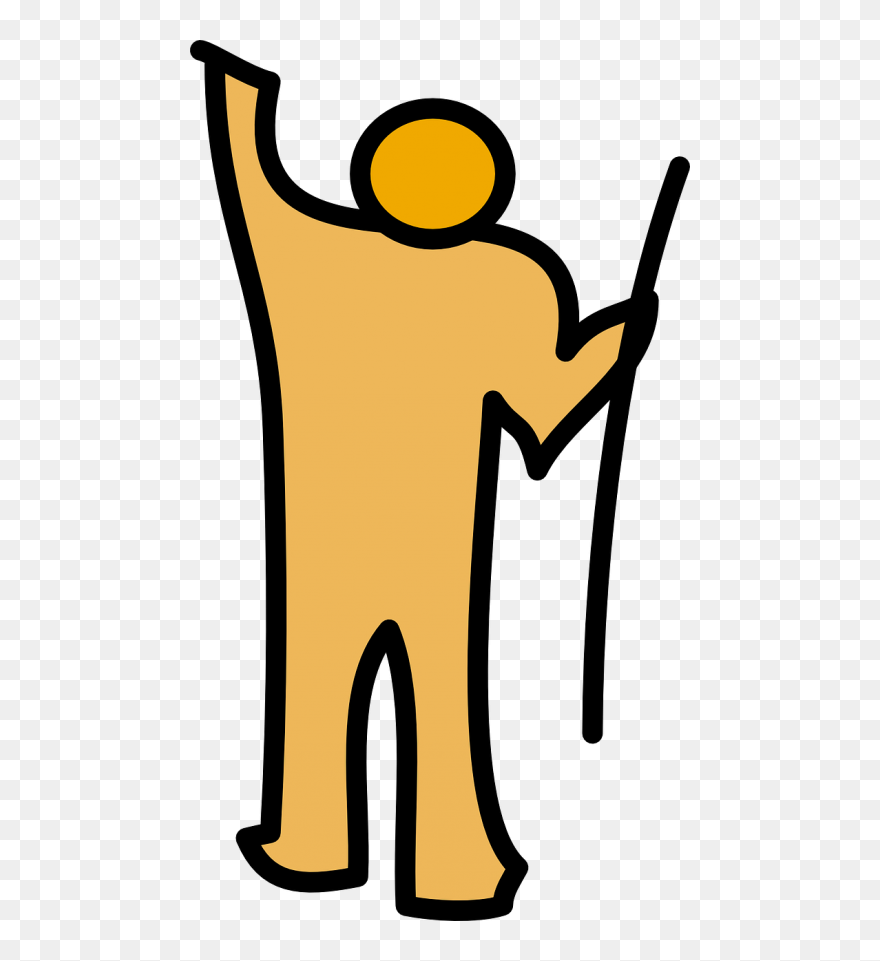Stick Man Figure - Clip Art - Png Download