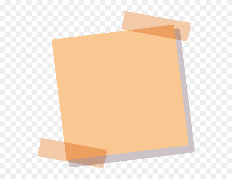 Paper Postit Note Sticker Sticky Notes Brown Png Clipart (5619745