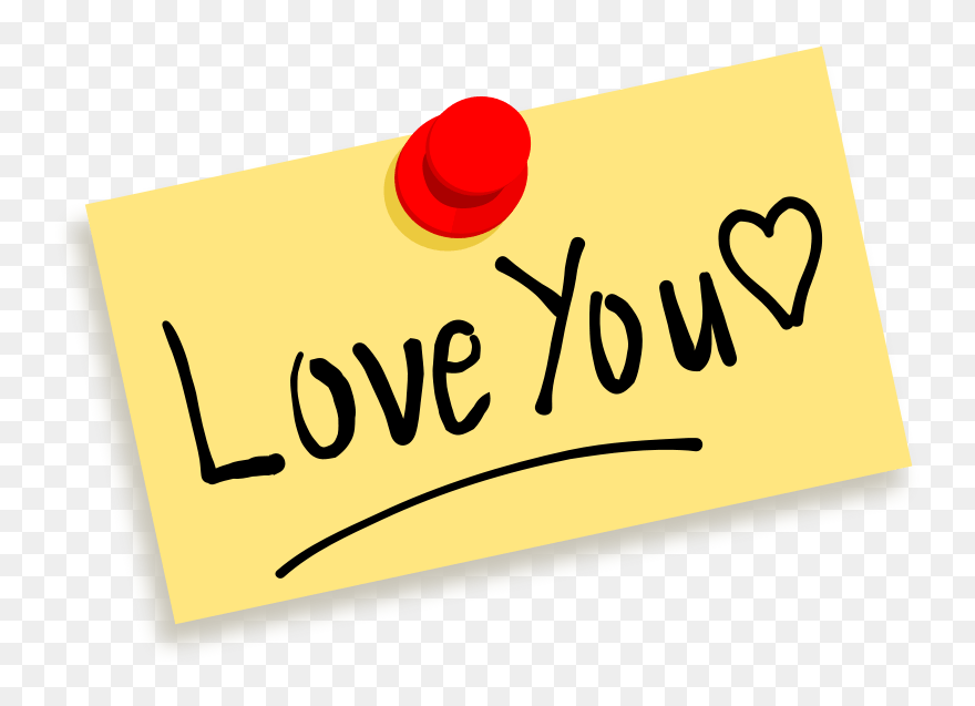 Free Clipart - Love You Clipart - Png Download