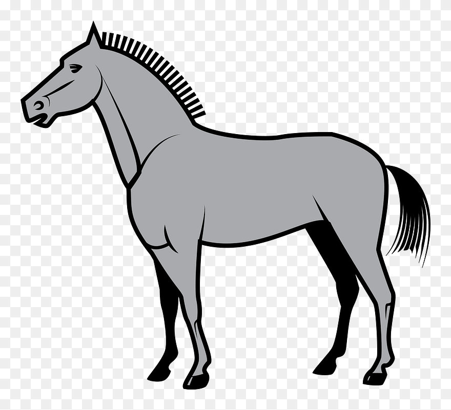 Horse Clipart Mane Png Download (5619828) PinClipart