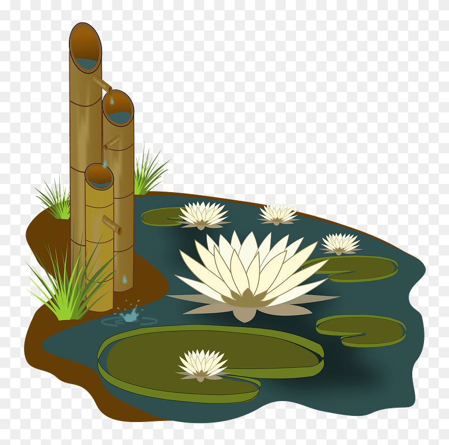 Vitoria Regia Bamboo Clipart - Png Download