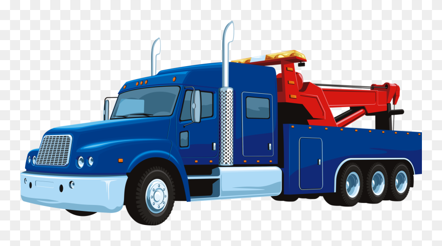 Фотки Art Transportation, Clipart, Presentation, Truck, - Drawing Of Tow Truck - Png Download