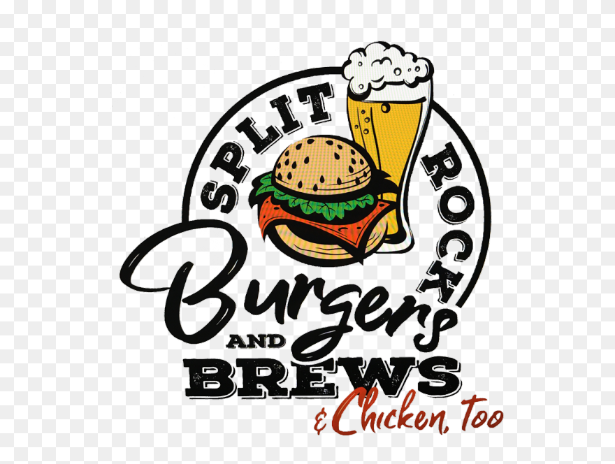 Split Rock Burgers And Brews Llc Clipart