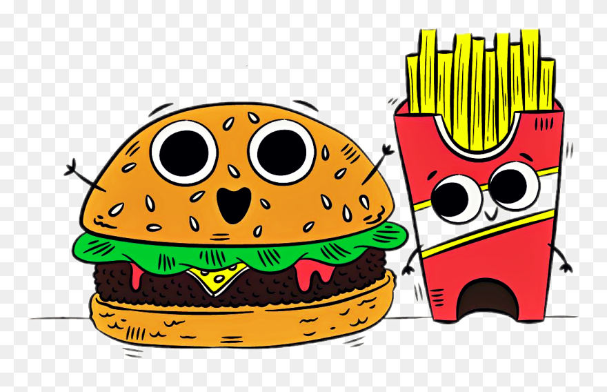 Funny Valentines Day Food Clipart