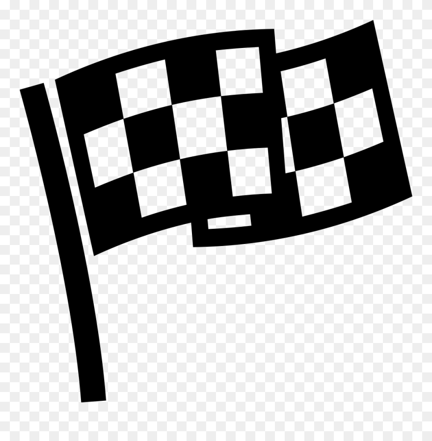 Checkered Flag For Sports - Checkered Flag Sprite Clipart