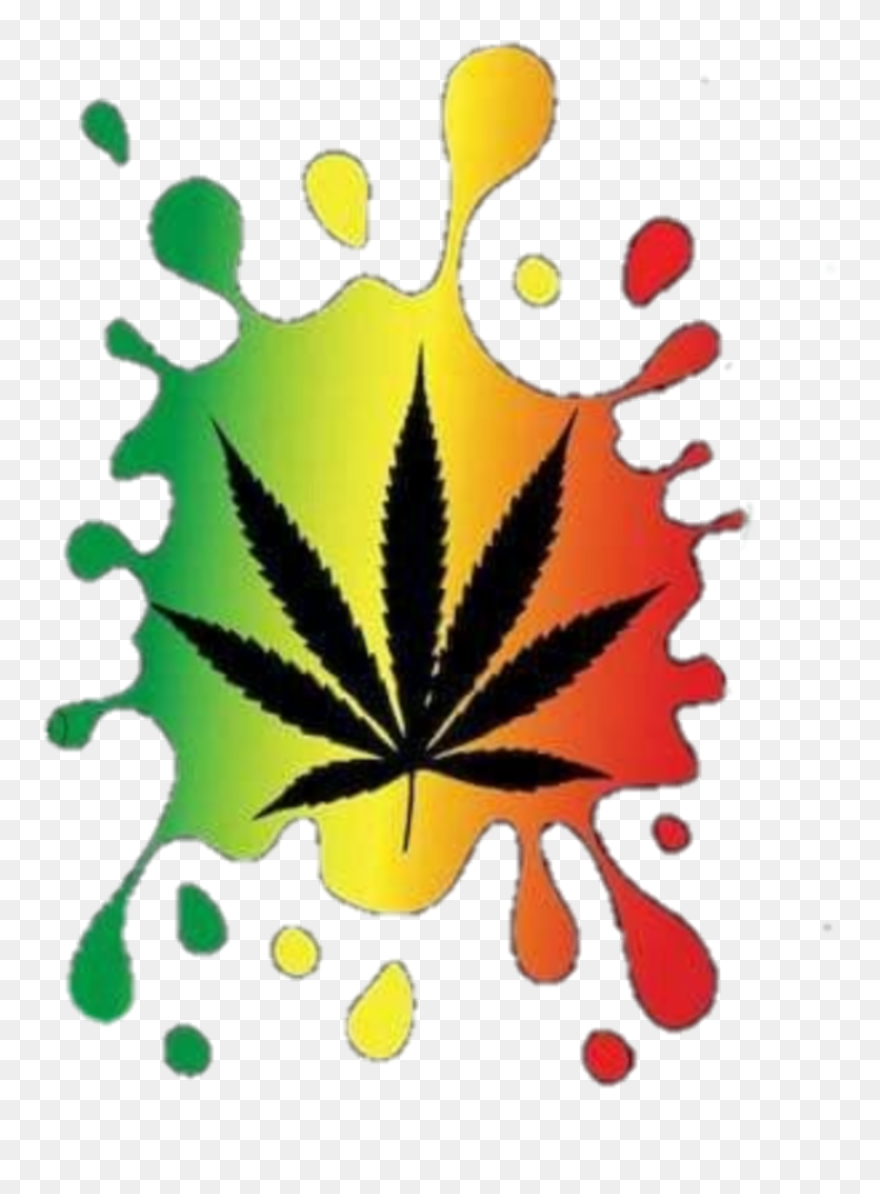 Weed Leaf Clip Art - Png Download