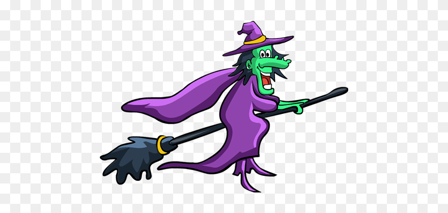 Witch Clipart Flying Witch, Witch Flying Witch Transparent - Witch Flying Png
