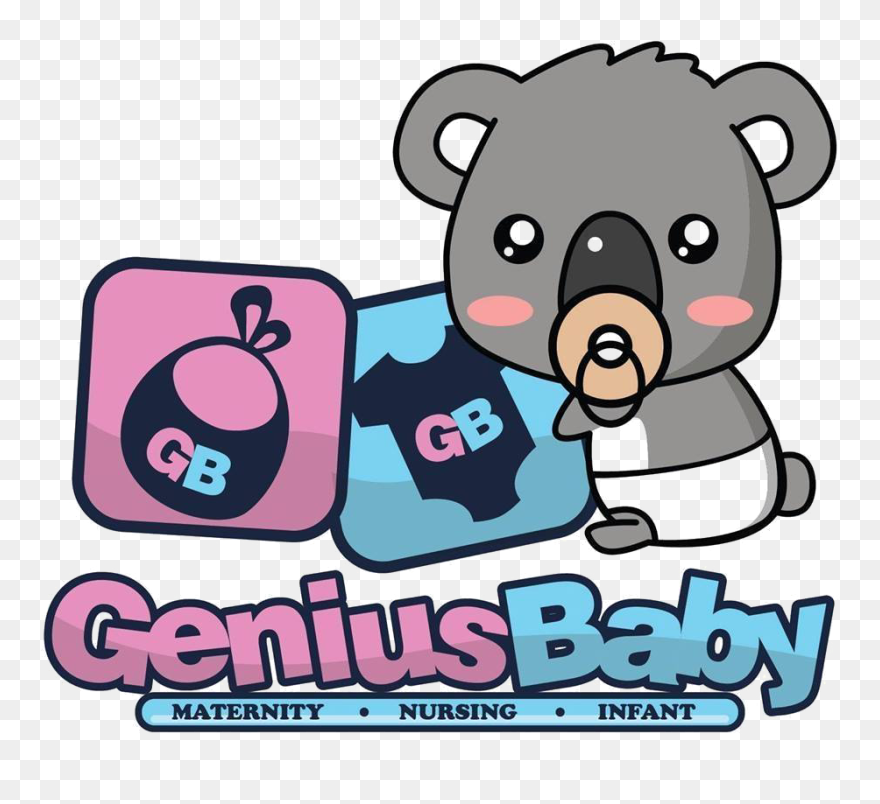 Genius Baby House - Eucalyptus Eating Koala Cartoon Clipart